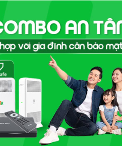 Combo An Tâm: Internet Wifi 6 300Mbps + Truyền hình cáp 130 kênh