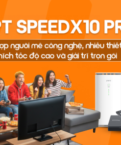 Internet Wi-Fi 7 FPT gói SpeedX10 Pro 2Gbps + Vip FPT Play